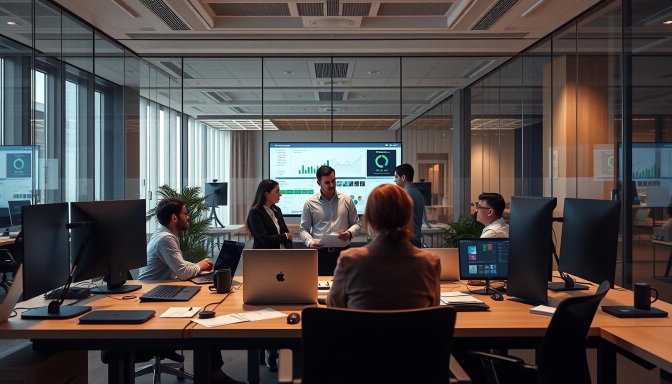 Business growth supported by software development